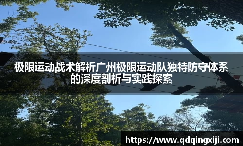 极限运动战术解析广州极限运动队独特防守体系的深度剖析与实践探索